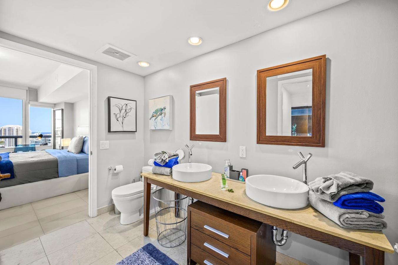 *Iconic W Icon Condo/ Pool&Waterviews*Freespa* 마이애미 외부 사진