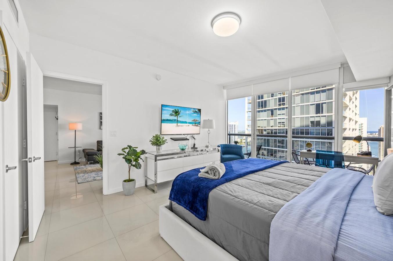 *Iconic W Icon Condo/ Pool&Waterviews*Freespa* 마이애미 외부 사진